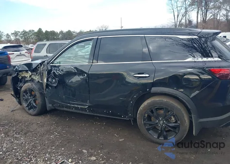 2025 Infiniti Qx60 Luxe Awd z USA, uszkodzony, nr VIN 5N1AL1FS0SC357945